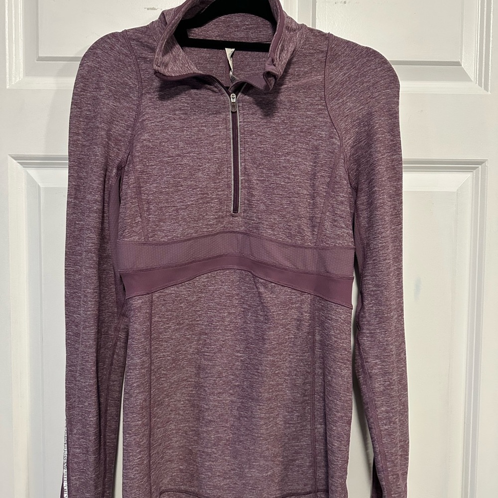 Lululemon Half zip athletic pullover top purple Purple